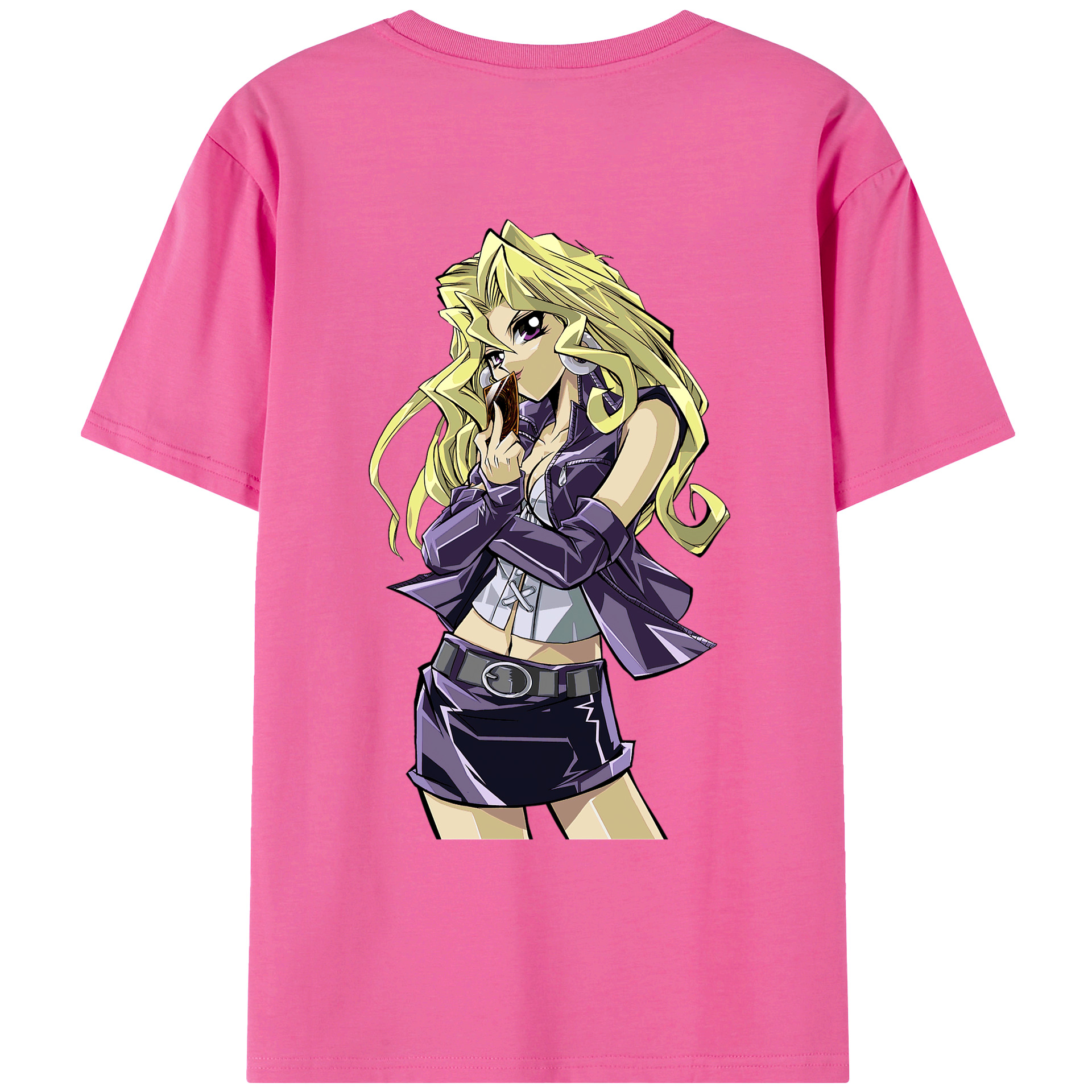 （画像用） 遊☆戯☆王 Yu-Gi-Oh! レディース半袖Tシャツ(バックプリント)